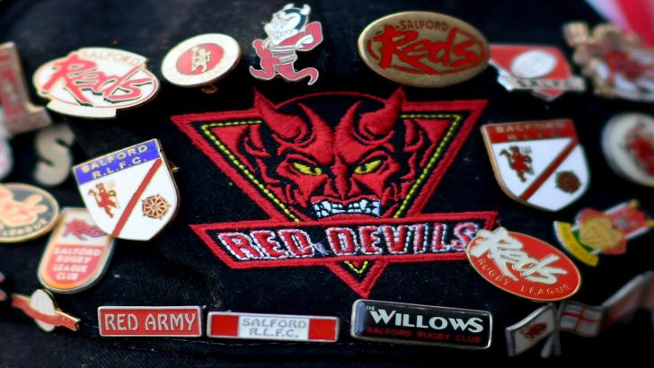 Salford Red Devils badges